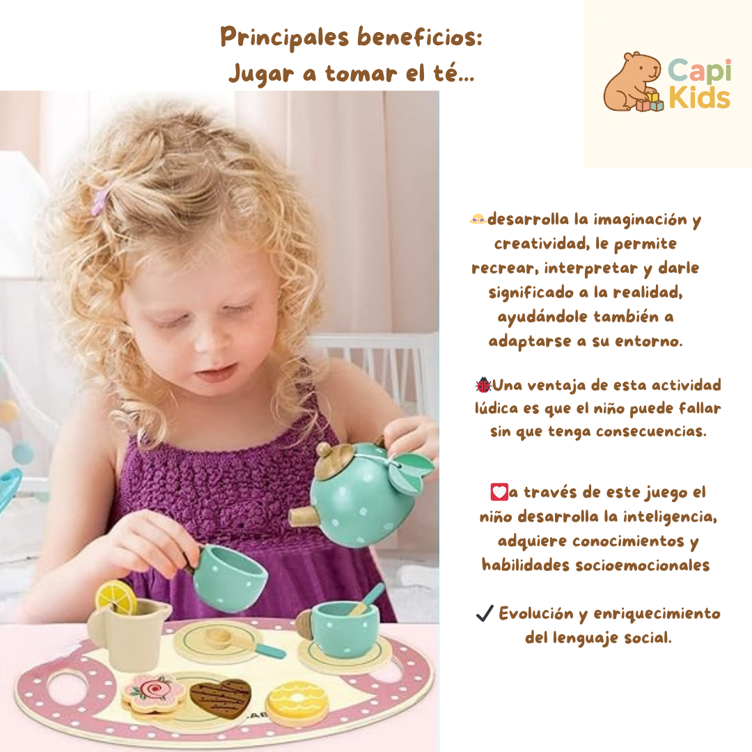 Juego de té 15 piezas